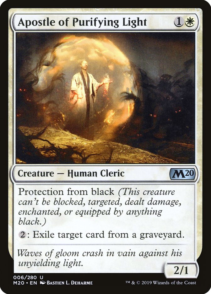 Apostle of Purifying Light [Core Set 2020] | The Time Vault CA