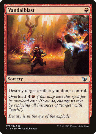 Vandalblast [Commander 2015] | The Time Vault CA