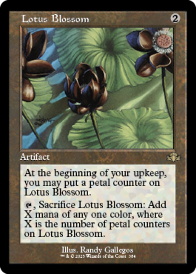 Lotus Blossom (Retro) [Dominaria Remastered] | The Time Vault CA