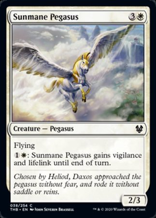 Sunmane Pegasus [Theros Beyond Death] | The Time Vault CA