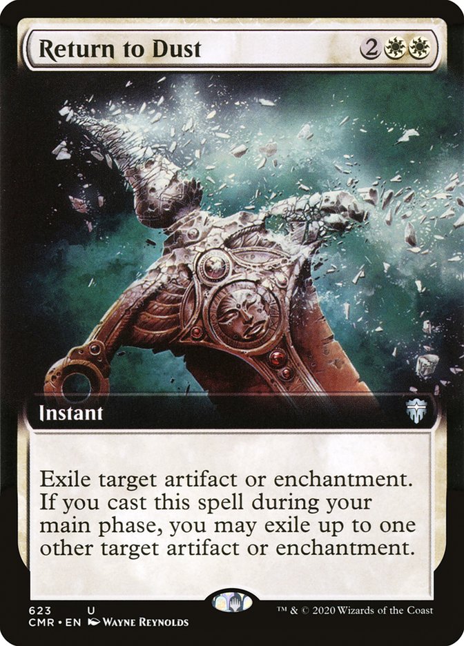 Return to Dust (Extended Art) [Commander Legends] | The Time Vault CA