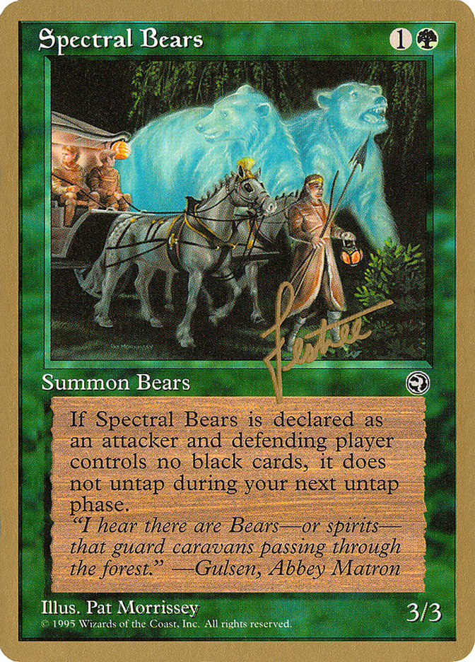 Spectral Bears (Bertrand Lestree) [Pro Tour Collector Set] | The Time Vault CA