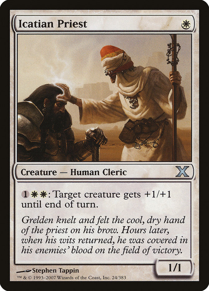 Icatian Priest [Tenth Edition] | The Time Vault CA