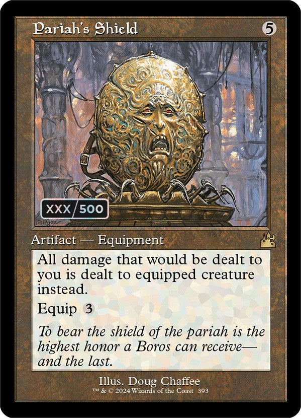 Pariah's Shield (Retro) (Serialized) [Ravnica Remastered] | The Time Vault CA