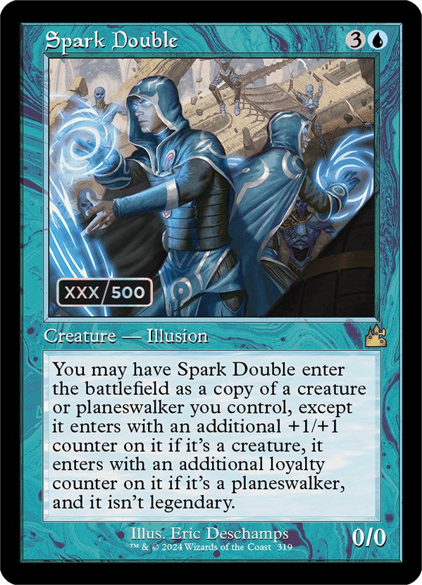 Spark Double (Retro) (Serialized) [Ravnica Remastered] | The Time Vault CA