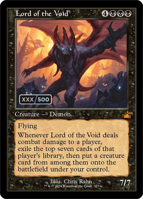 Lord of the Void (Retro) (Serialized) [Ravnica Remastered] | The Time Vault CA