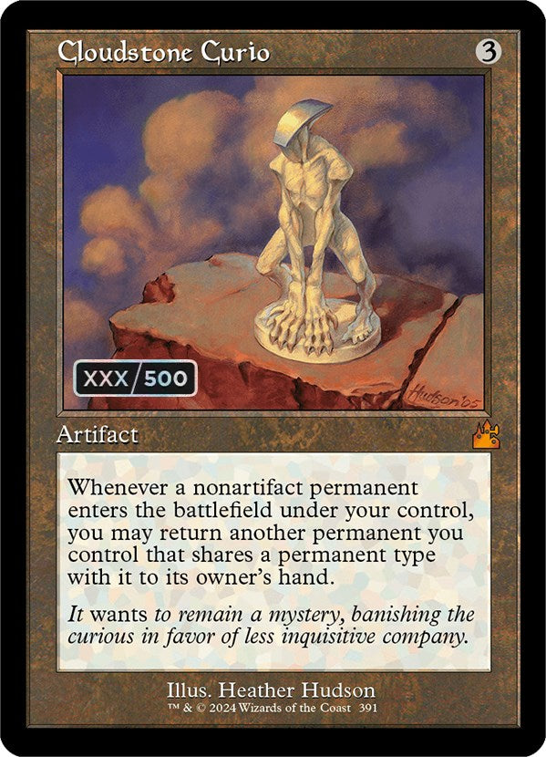 Cloudstone Curio (Retro) (Serialized) [Ravnica Remastered] | The Time Vault CA
