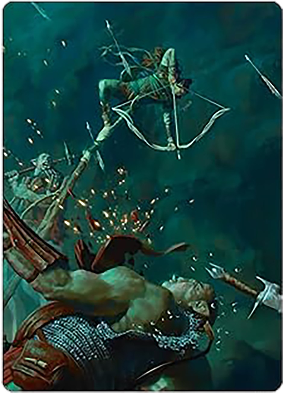 Legolas's Quick Reflexes Art Card [The Lord of the Rings: Tales of Middle-earth Art Series] | The Time Vault CA