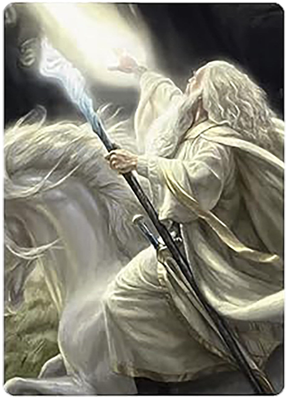 Gandalf of the Secret Fire Art Card [The Lord of the Rings: Tales of Middle-earth Art Series] | The Time Vault CA