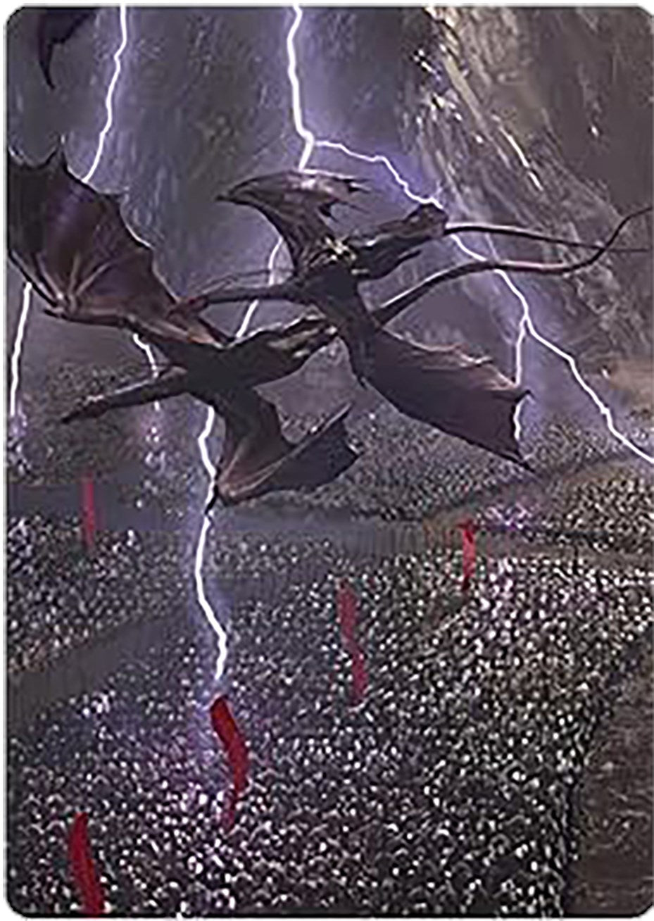 Mordor on the March Art Card [The Lord of the Rings: Tales of Middle-earth Art Series] | The Time Vault CA