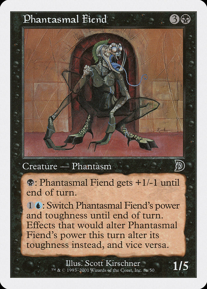 Phantasmal Fiend (Standing) [Deckmasters] | The Time Vault CA