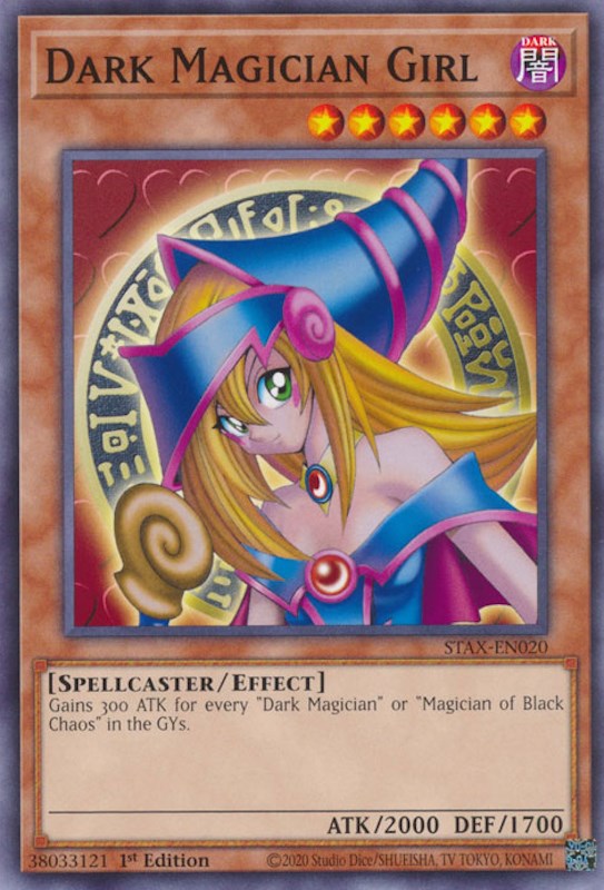 Dark Magician Girl [STAX-EN020] Common | The Time Vault CA