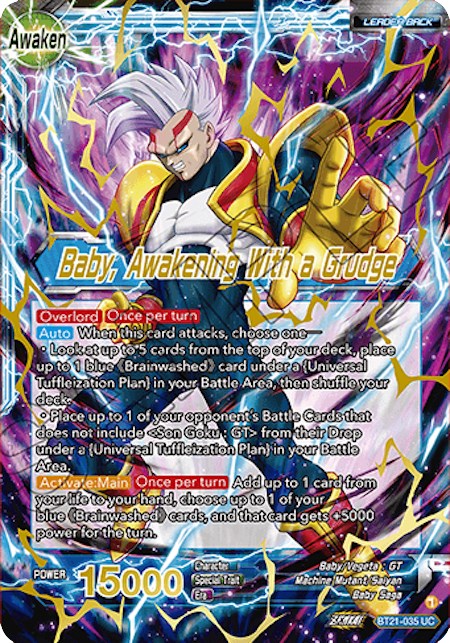 Baby // Baby, Awakening With a Grudge (Giant Card) (BT21-035) [Oversized Cards] | The Time Vault CA