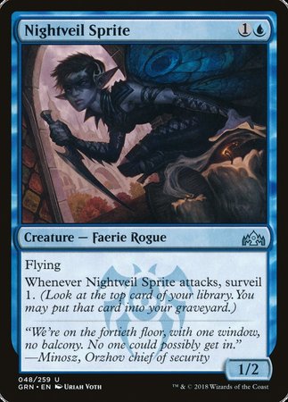 Nightveil Sprite [Guilds of Ravnica] | The Time Vault CA