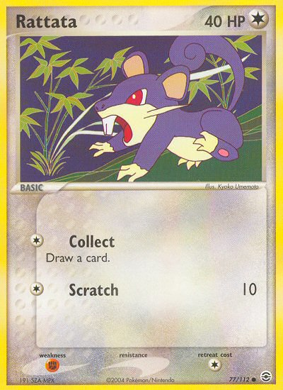 Rattata (77/112) [EX: FireRed & LeafGreen] | The Time Vault CA