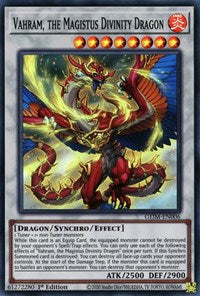 Vahram, the Magistus Divinity Dragon [GEIM-EN006] Super Rare | The Time Vault CA