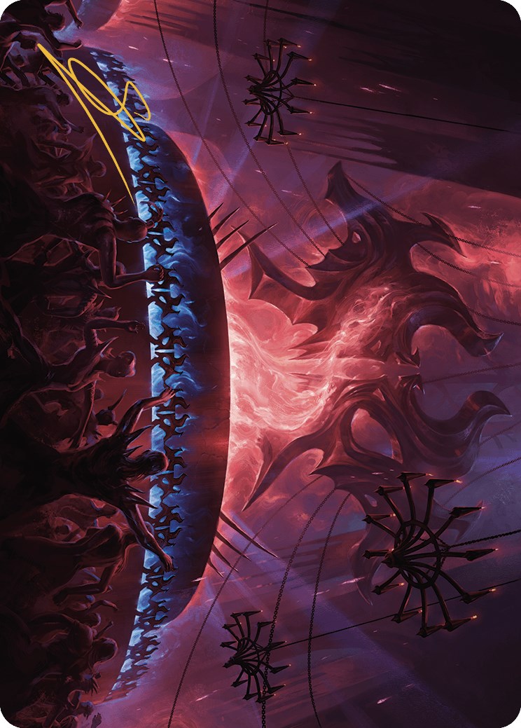 Raucous Theater Art Card (Gold-Stamped Signature) [Murders at Karlov Manor Art Series] | The Time Vault CA