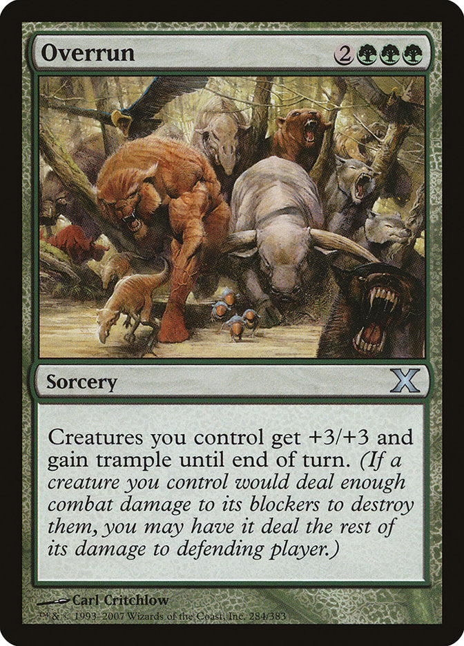 Overrun [Tenth Edition] | The Time Vault CA