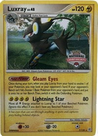 Luxray (7/130) (National Championship Promo) [Diamond & Pearl: Base Set] | The Time Vault CA