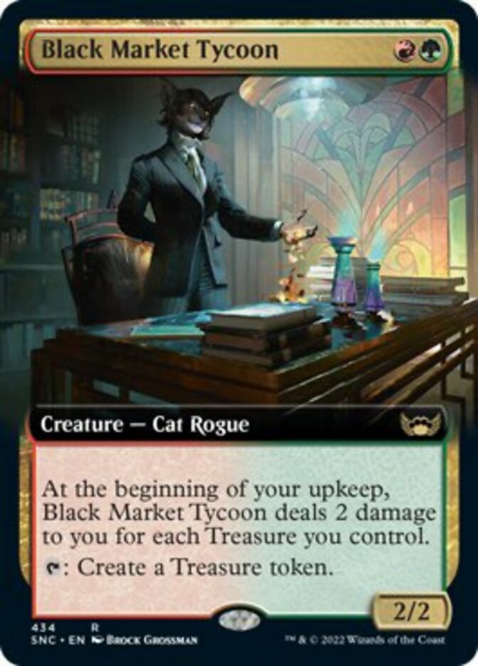 Black Market Tycoon (Extended Art) [Streets of New Capenna] | The Time Vault CA