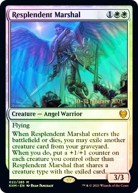 Resplendent Marshal  [Kaldheim Prerelease Promos] | The Time Vault CA