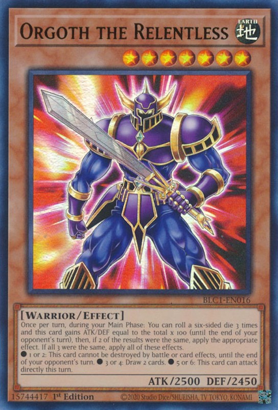 Orgoth the Relentless [BLC1-EN016] Ultra Rare | The Time Vault CA
