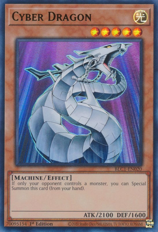 Cyber Dragon [BLC1-EN020] Ultra Rare | The Time Vault CA