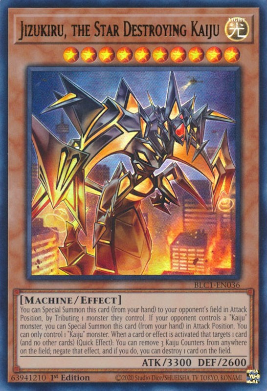 Jizukiru, the Star Destroying Kaiju [BLC1-EN036] Ultra Rare | The Time Vault CA