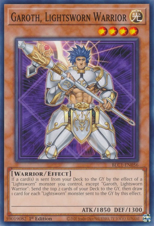 Garoth, Lightsworn Warrior [BLC1-EN056] Common | The Time Vault CA