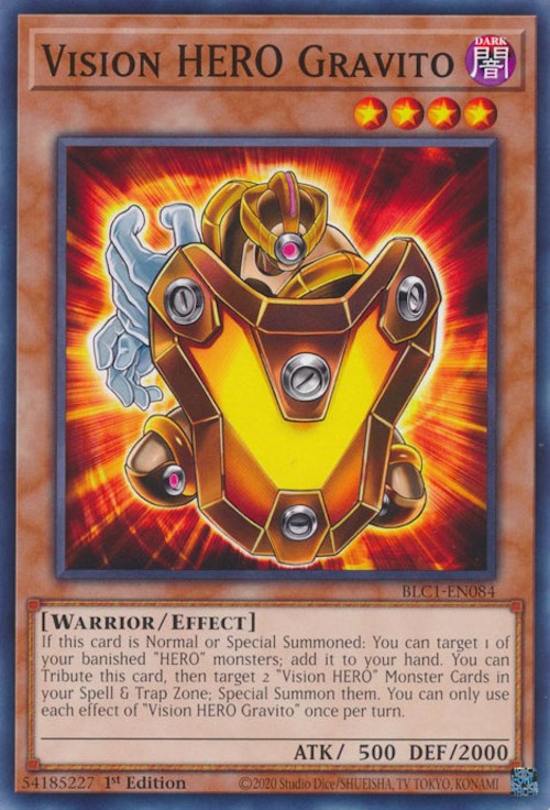 Vision HERO Gravito [BLC1-EN084] Common | The Time Vault CA