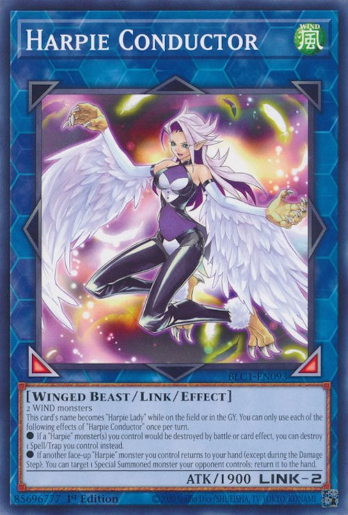 Harpie Conductor [BLC1-EN093] Common | The Time Vault CA