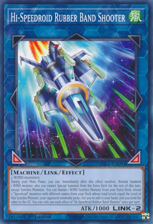 Hi-Speedroid Rubber Band Shooter [BLC1-EN094] Common | The Time Vault CA