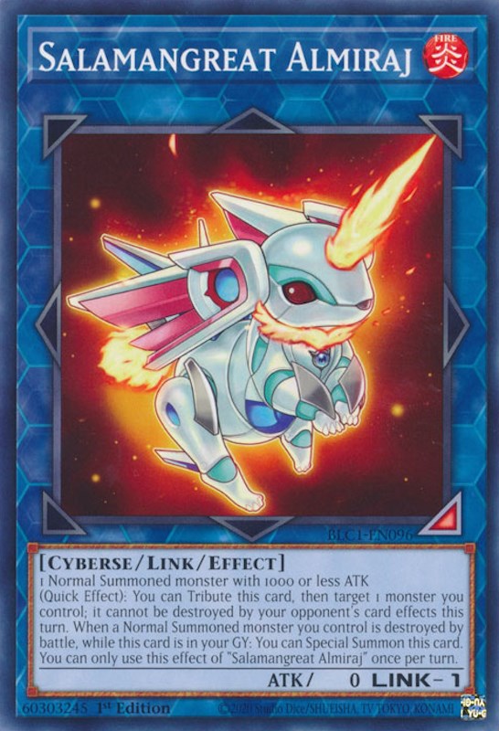 Salamangreat Almiraj [BLC1-EN096] Common | The Time Vault CA