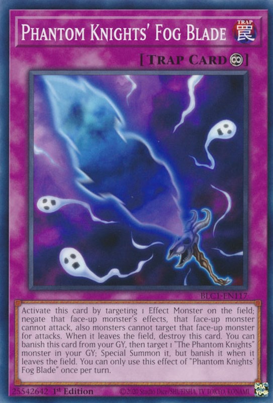 Phantom Knights' Fog Blade [BLC1-EN117] Common | The Time Vault CA
