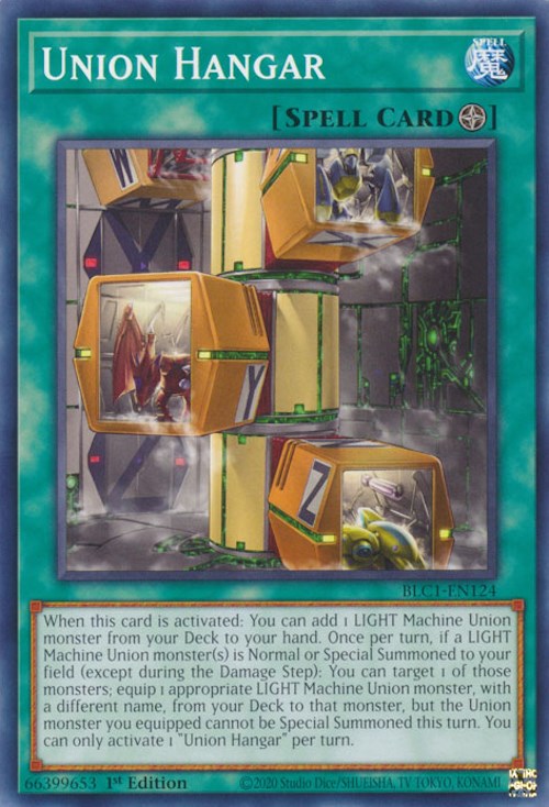 Union Hangar [BLC1-EN124] Common | The Time Vault CA
