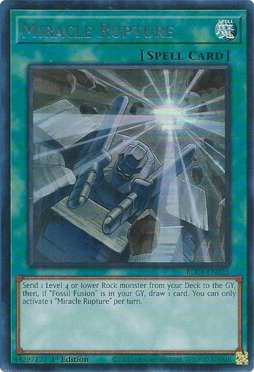 Miracle Rupture (Silver) [BLC1-EN025] Ultra Rare | The Time Vault CA