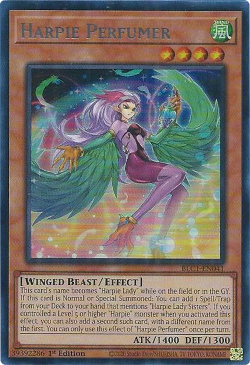 Harpie Perfumer (Silver) [BLC1-EN041] Ultra Rare | The Time Vault CA