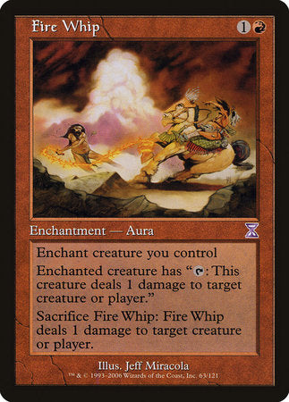 Fire Whip [Time Spiral Timeshifted] | The Time Vault CA