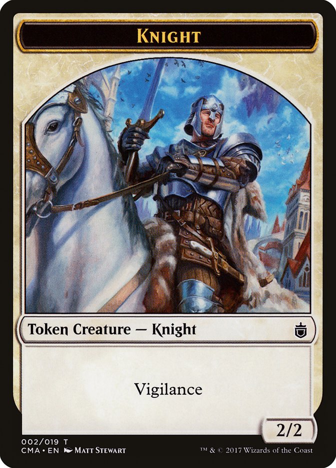 Knight [Commander Anthology Tokens] | The Time Vault CA