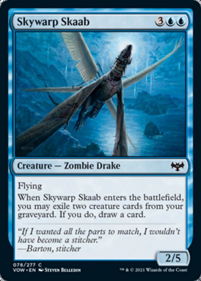 Skywarp Skaab [Innistrad: Crimson Vow] | The Time Vault CA