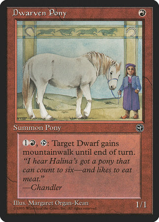 Dwarven Pony [Homelands] | The Time Vault CA
