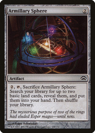 Armillary Sphere [Planechase 2012] | The Time Vault CA