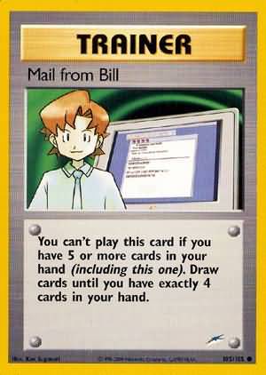 Mail from Bill (105/105) [Neo Destiny Unlimited] | The Time Vault CA