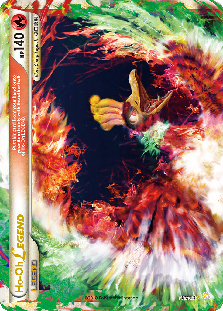 Ho-Oh LEGEND (111/123) [HeartGold & SoulSilver: Base Set] | The Time Vault CA