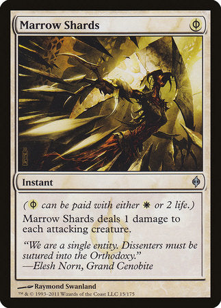 Marrow Shards [New Phyrexia] | The Time Vault CA