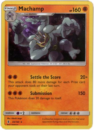 Machamp (65/145) (Cosmos Holo) [Sun & Moon: Guardians Rising] | The Time Vault CA