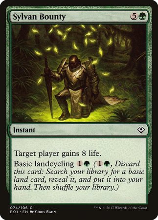 Sylvan Bounty [Archenemy: Nicol Bolas] | The Time Vault CA