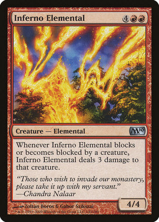 Inferno Elemental [Magic 2010] | The Time Vault CA