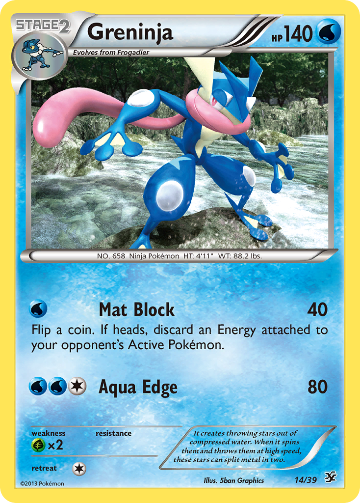 Greninja (14/39) [XY: Kalos Starter Set] | The Time Vault CA