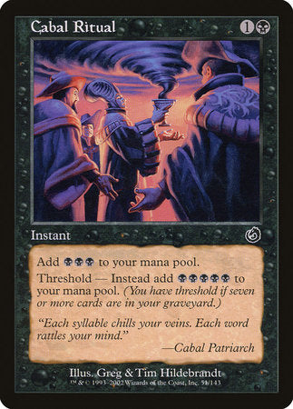 Cabal Ritual [Torment] | The Time Vault CA